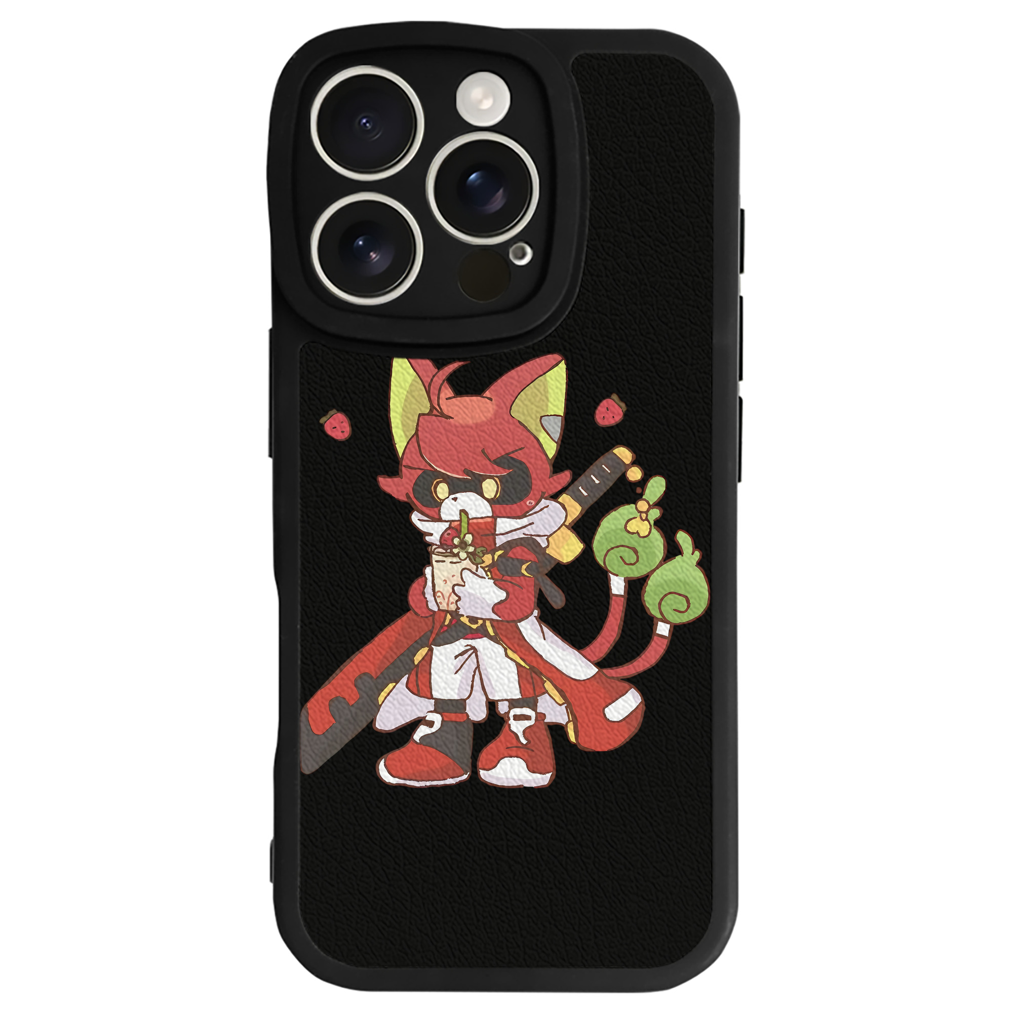 （画像用） 妖怪ウォッチ Yo-kai Watch 【iPhone 16シリーズ対応】シリコンスマホケース（レザー調） 材質：シリコン
